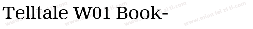 Telltale W01 Book字体转换